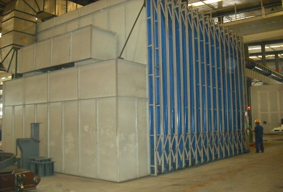 移動伸縮式廢氣處理系統