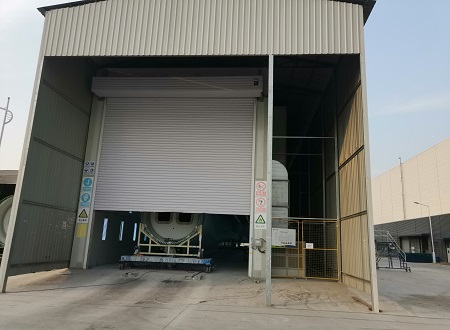 風電葉片涂裝線現場案例