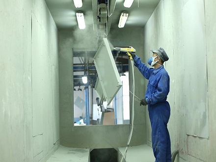 航空航天涂裝生產線客戶案例現場6