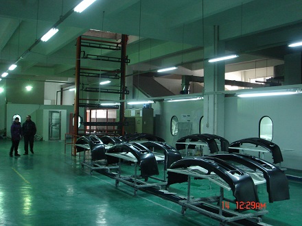 汽車涂裝生產線現場案例2