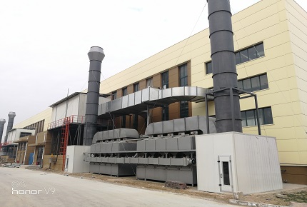 活性炭+催化燃燒裝置