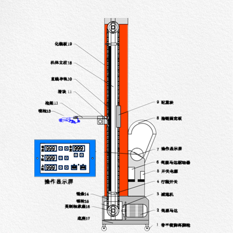 JT-CFCH-32全自動伺服升降往復機