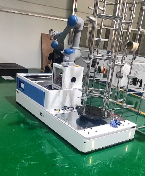 1.5噸重載AGV搬運小車應用案例